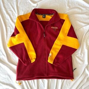 Vintage Starter Florida State Red & Yellow Zip Up Fleece